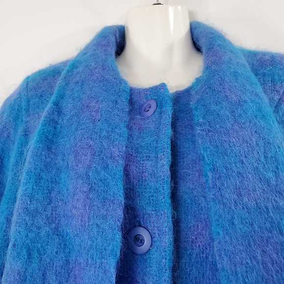 Donegal Design Mohair Coat - Picture 3 of 12